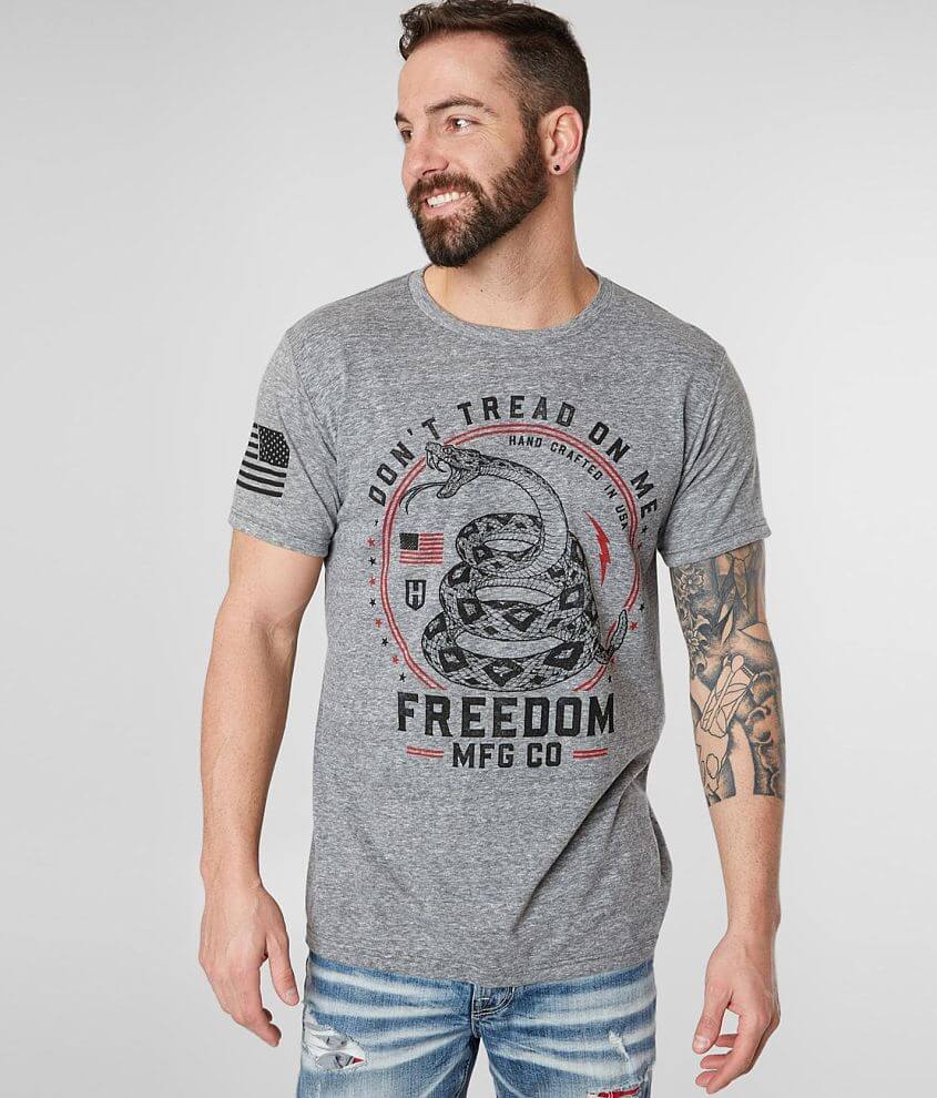 Howitzer Mfg Co T-Shirt - Men's T-Shirts in Vintage Grey Snow | Buckle