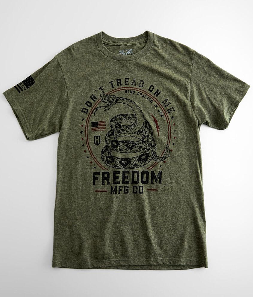 Howitzer MFG Co. T-Shirt - Men's T-Shirts in Sage Black Heather | Buckle