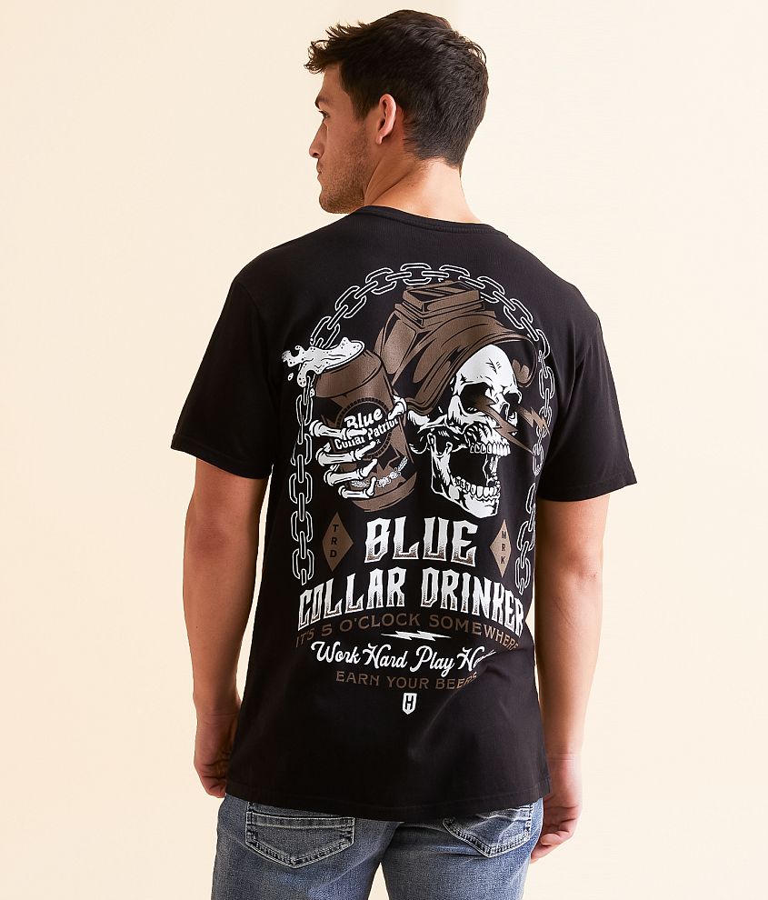 Howitzer Blue Collar 5 O'Clock T-Shirt