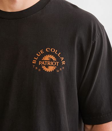 Howitzer Blue Collar Knuckles T-Shirt MISC_DETAIL_1