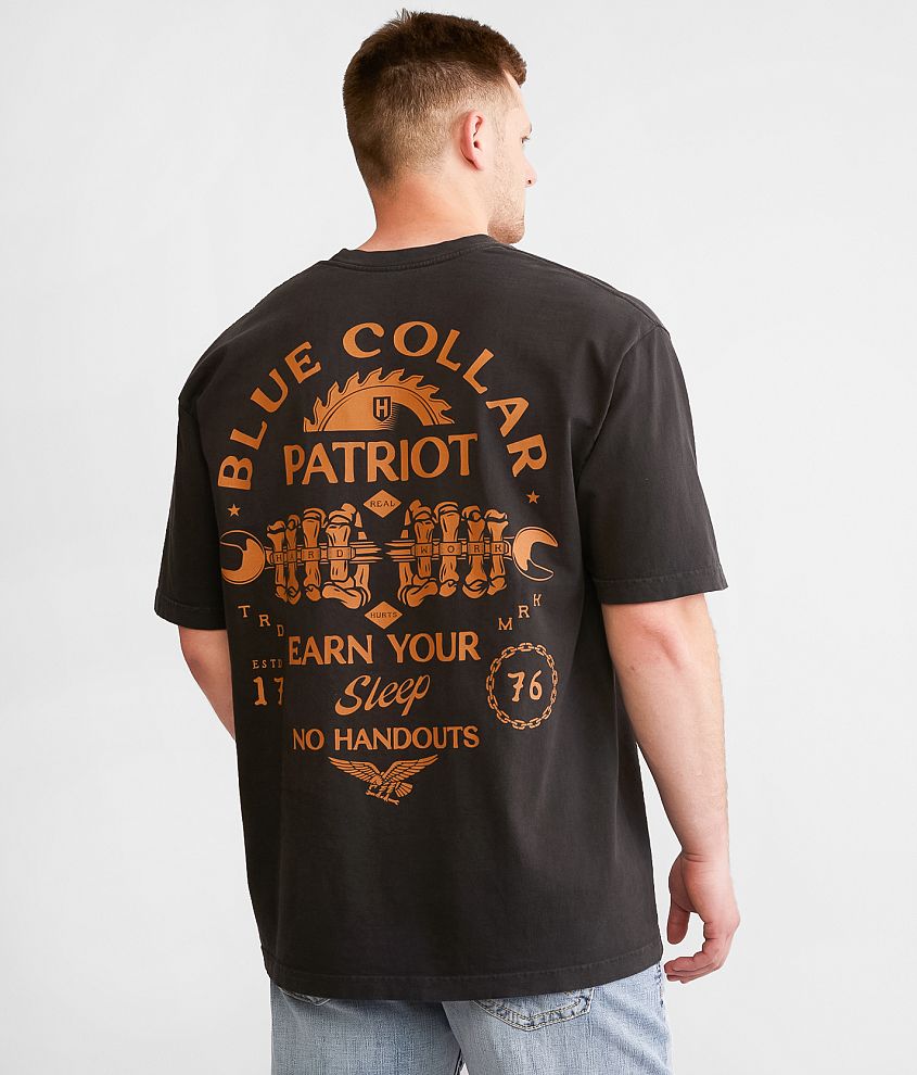 Howitzer Blue Collar Knuckles T-Shirt
