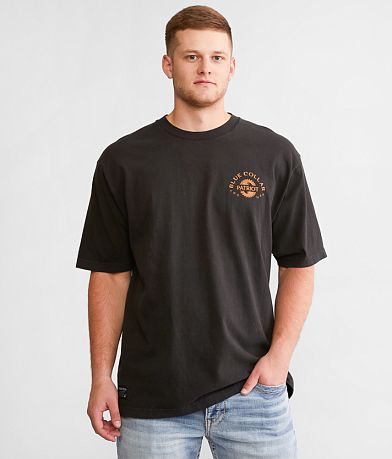 Howitzer Blue Collar Knuckles T-Shirt FULL_LEFT_SIDE
