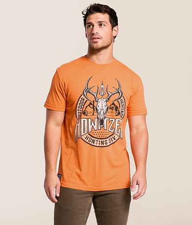 Howitzer Bow Skull T-Shirt front view