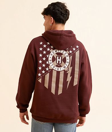 Howitzer Thunderstruck Hooded Sweatshirt back view