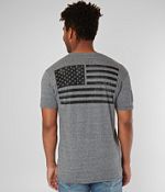 Ropa Casual Militar Patriótica Camiseta Estilo Obús Para Hombre DEFEND FREEDOM Military Grunt MFG Camiseta Freedom Bullet Militar