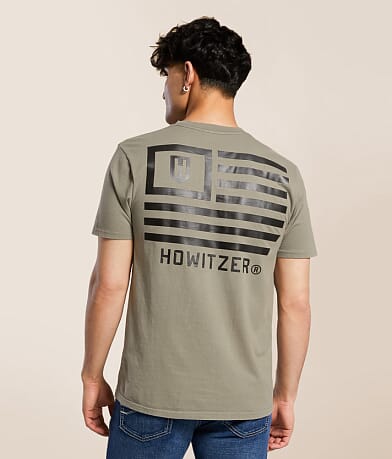 Howitzer Slant Flag T-Shirt front view