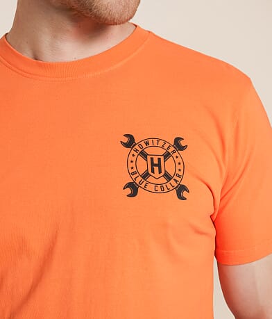 Howitzer Blue Collar Cross Wrench T-Shirt misc detail 1 view