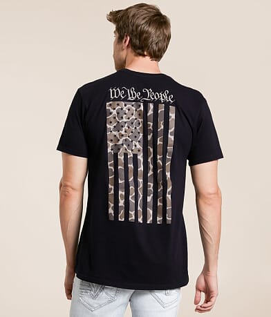 Howitzer Blue Collar Patriot T-Shirt front view
