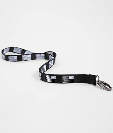 Howitzer Freedom Flag Lanyard front view