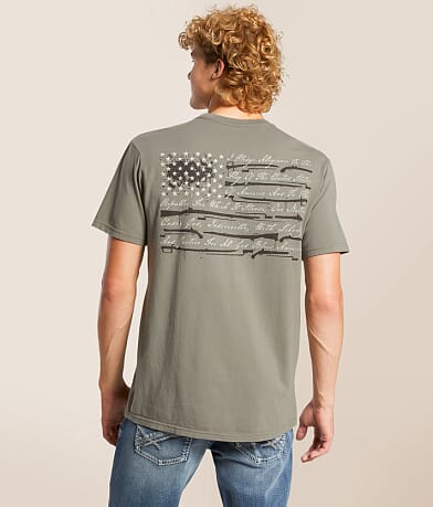 Howitzer Flag Pledge T-Shirt front view