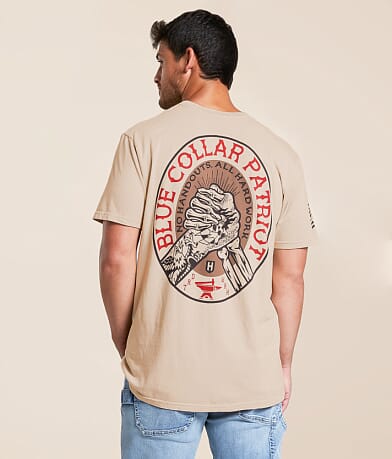 Howitzer Blue Collar Bound By Blood T-Shirt front view