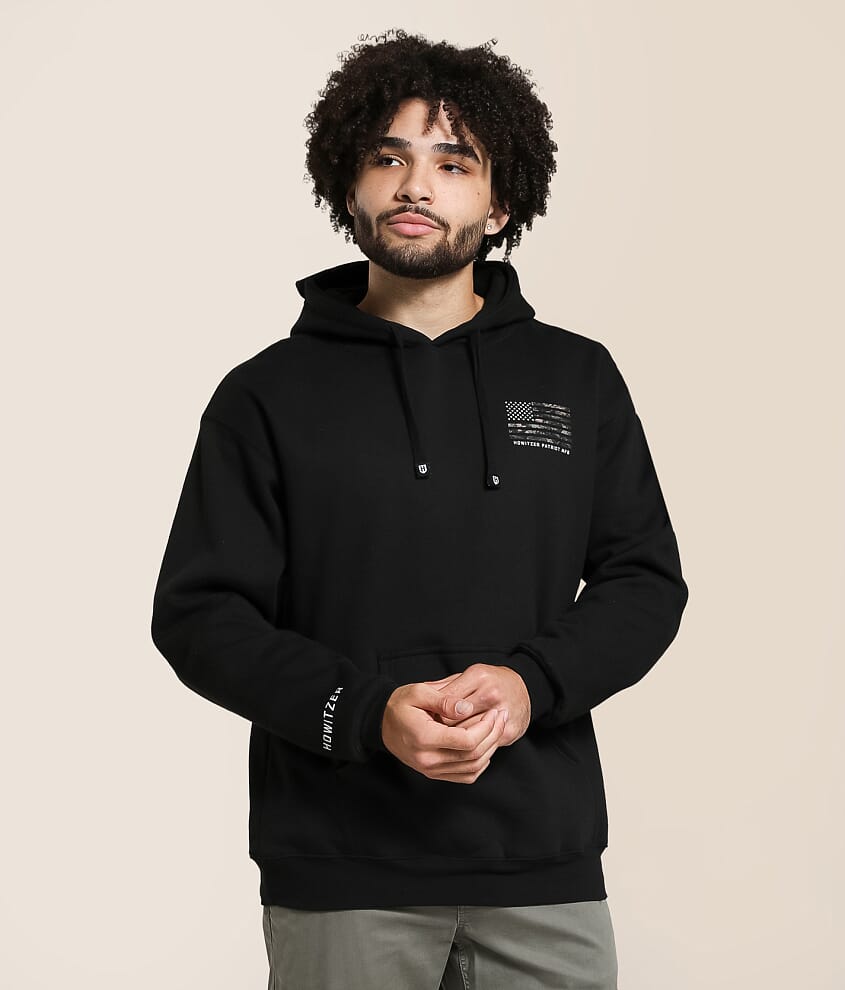 People Stamp Hooded Sweatshirt