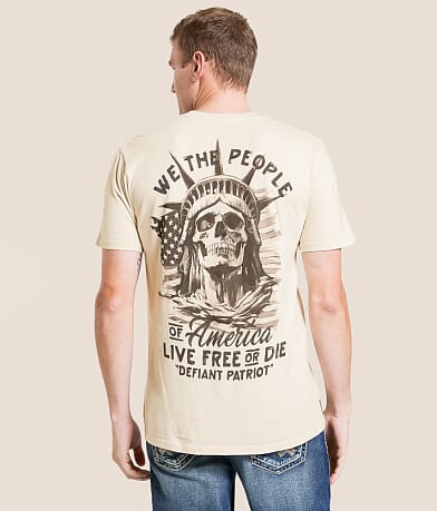 Howitzer Liberty Skull T-Shirt front view