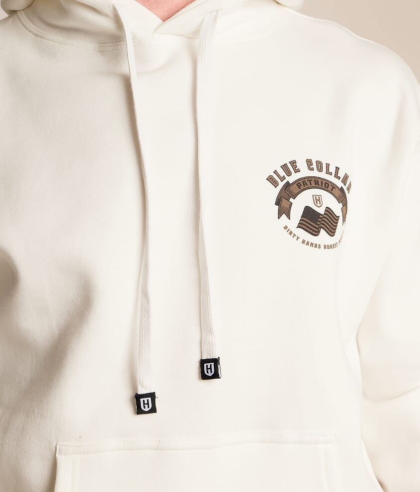 Blue Collar Full Metal Hooded Sweatshirt