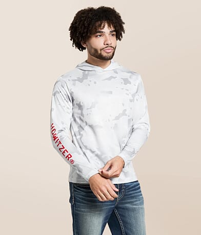 Howitzer Victory Camo Print Hoodie front view