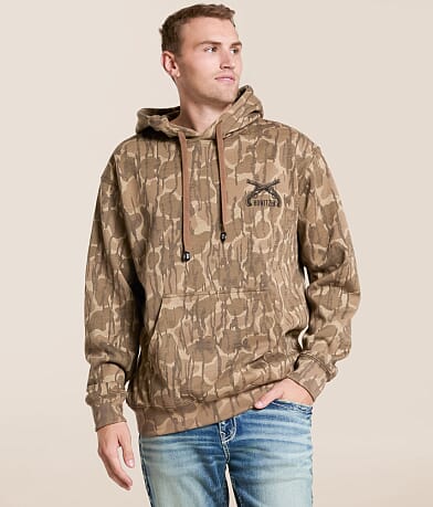 Howitzer Defend Camo Hooded Sweatshirt front view