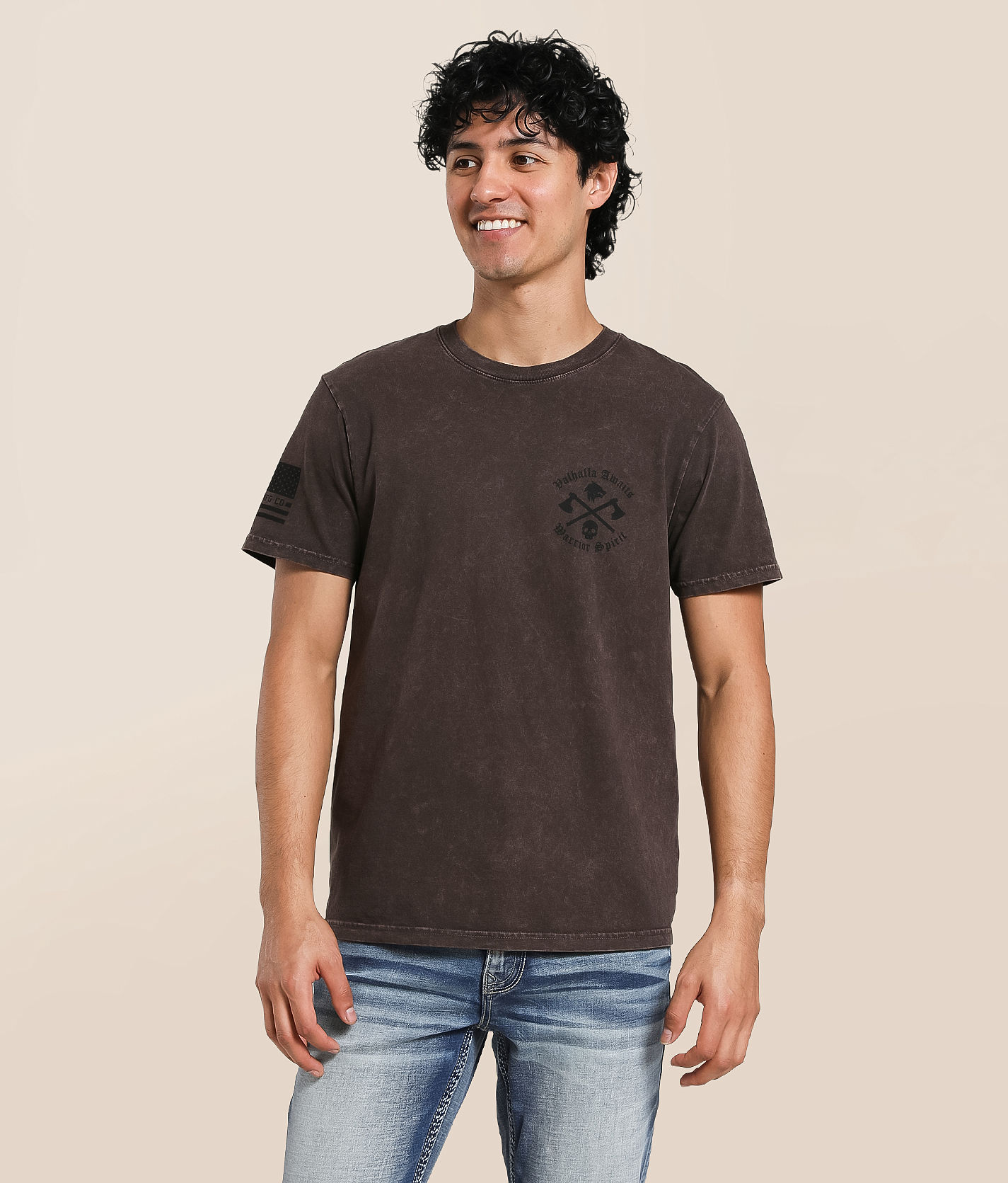 Howitzer Valhalla Awaits T-Shirt - Men's Graphic T-Shirts in