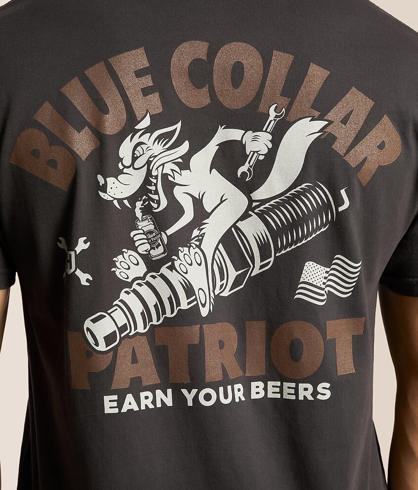 Blue Collar Earned Beers T-Shirt