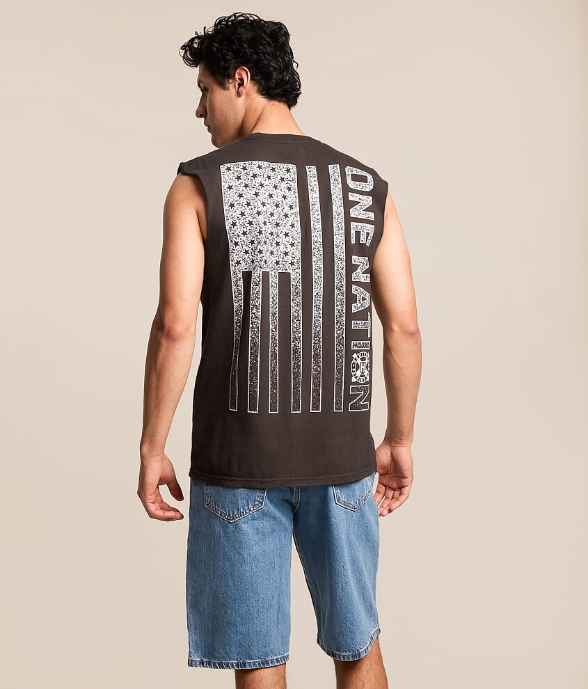 Freedom Muscle Tank Top