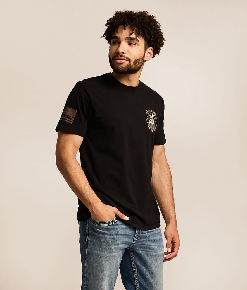 Blue Collar God We Trust T-Shirt