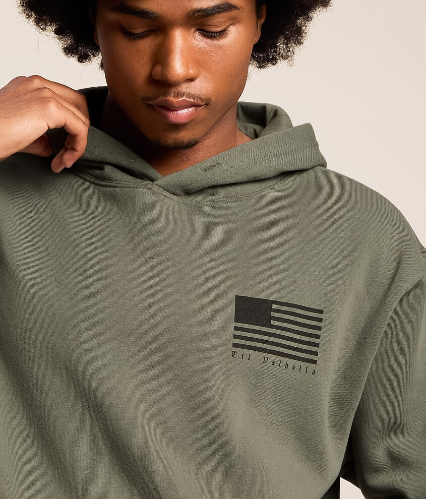 Blue Collar Warrior Hooded Sweatshirt
