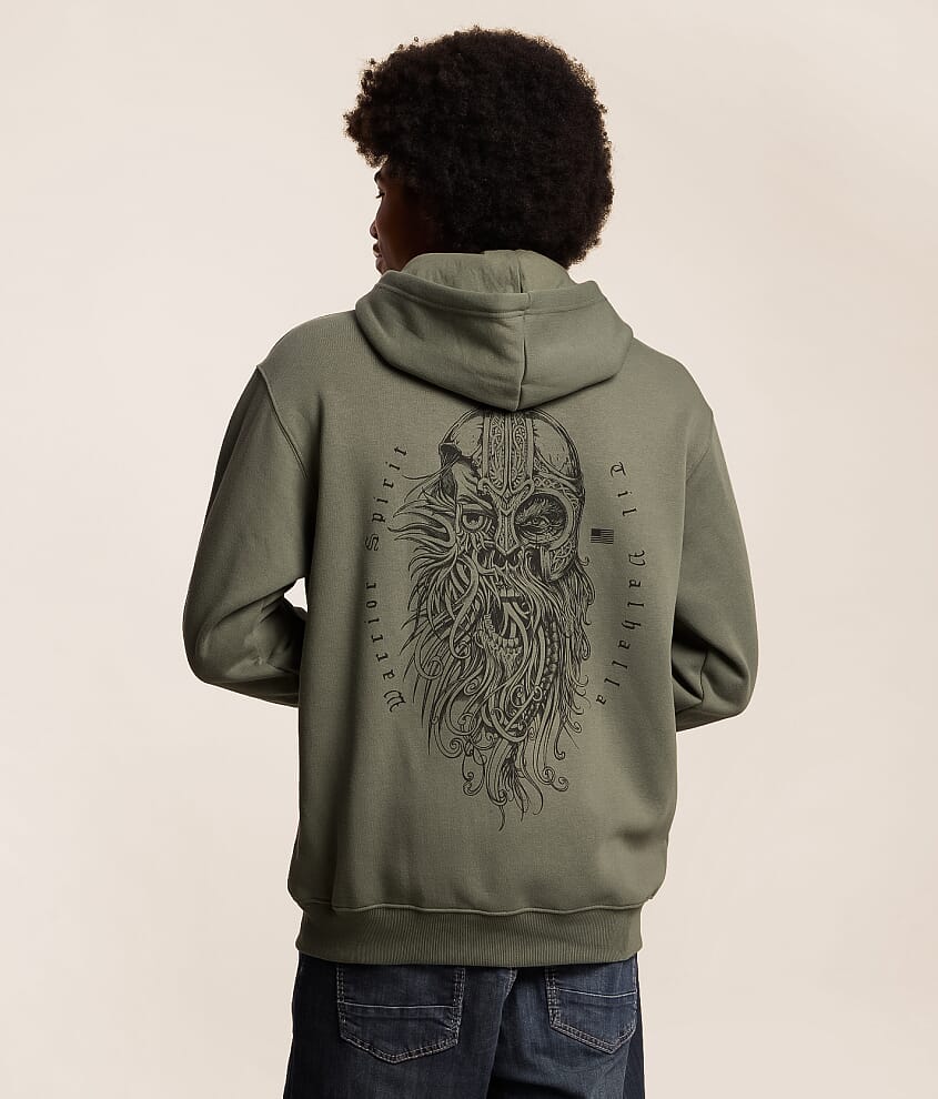 Blue Collar Warrior Hooded Sweatshirt
