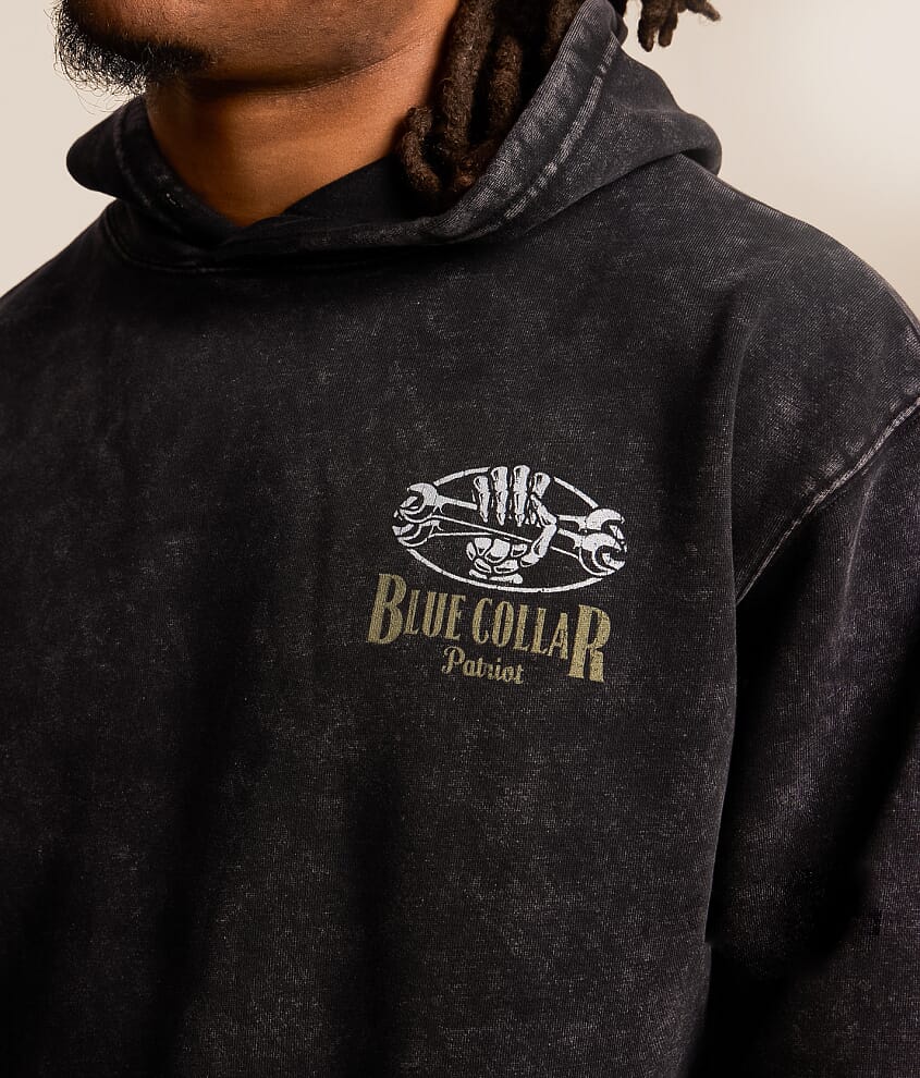 Blue Collar Honest Money Hooded Sweatshirt