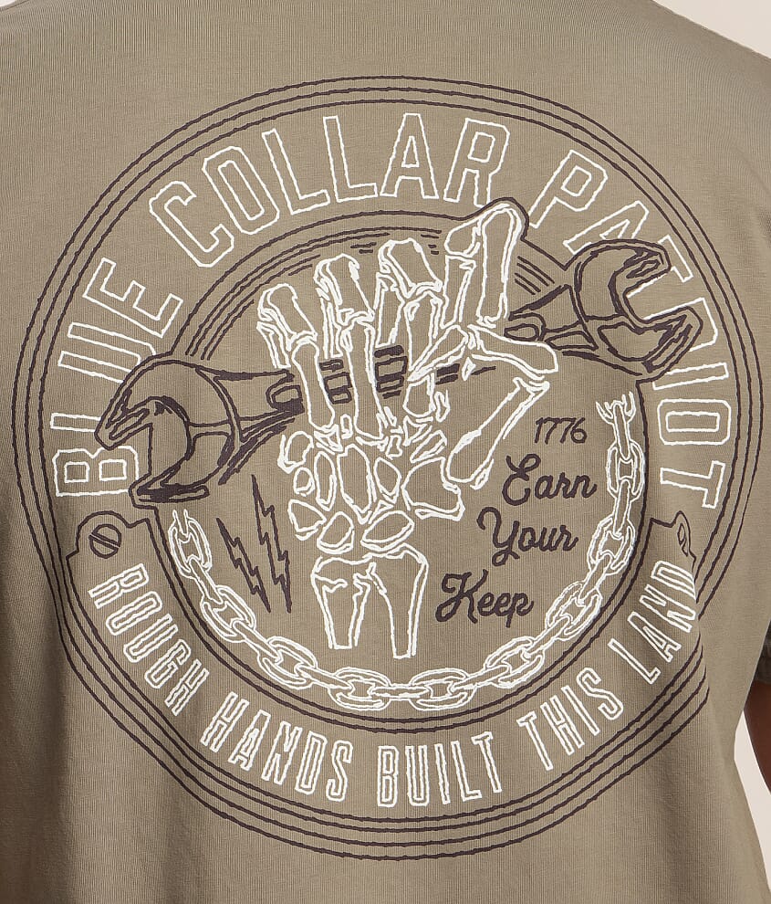 Blue Collar Rough Hands T-Shirt