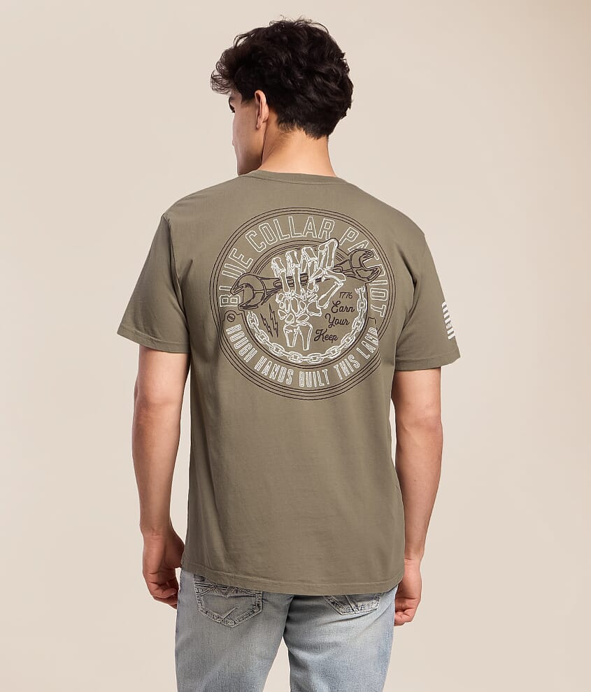 Blue Collar Rough Hands T-Shirt