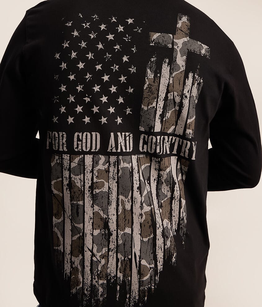 Blue Collar God & Country T-Shirt