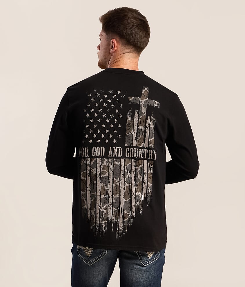Blue Collar God & Country T-Shirt