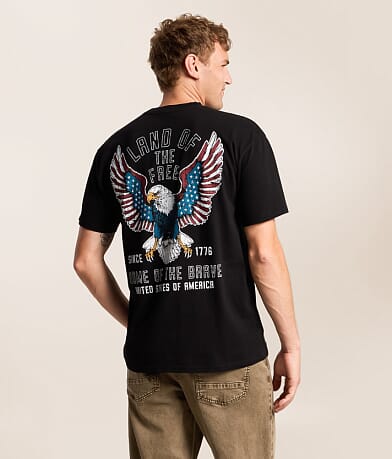 Howitzer Liberty George T-Shirt - Men's Graphic T-Shirts in Fallen