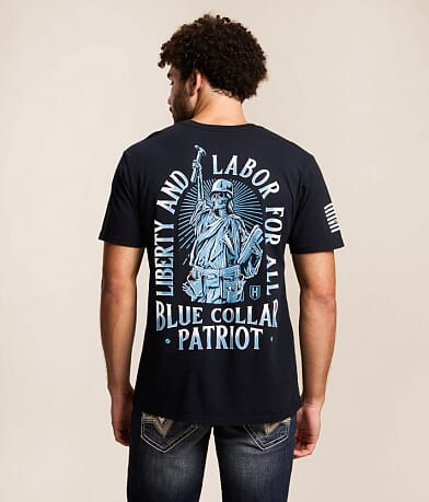 Blue Collar Liberty & Labor T-Shirt