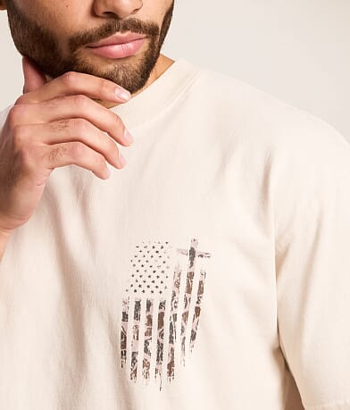 Blue Collar God & Country T-Shirt thumbnail 4
