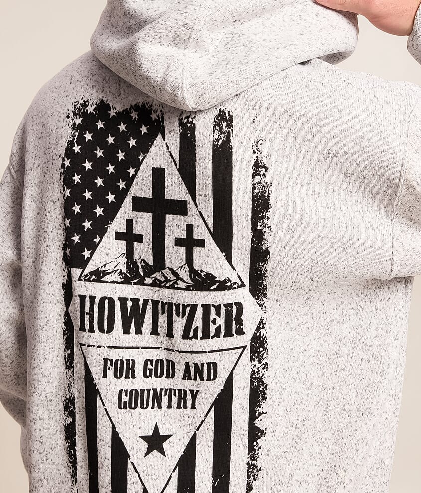 God & Country Blue Collar Hooded Sweatshirt