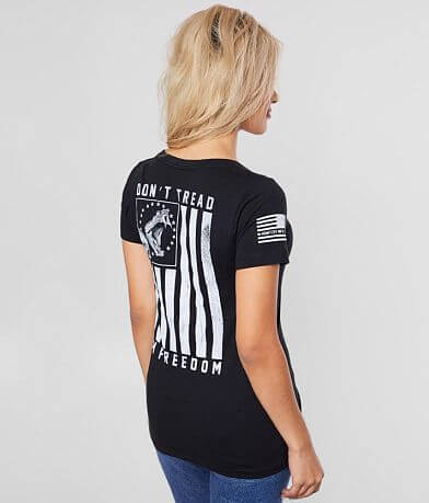 Howitzer Don&apos;t Tread On Freedom T-Shirt BACK