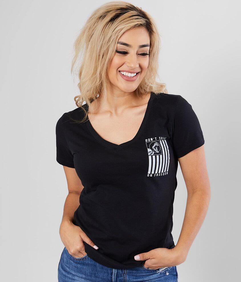 Howitzer Don&apos;t Tread On Freedom T-Shirt front view