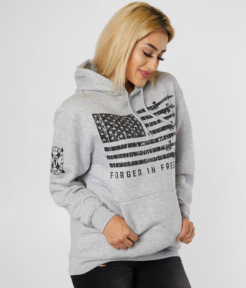 Howitzer Forged In Freedom Hooded Sweatshirt front view