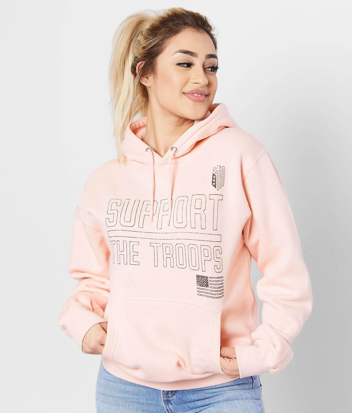 pale pink sweatshirt womens