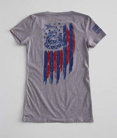 Howitzer Snake Flag T-Shirt back view