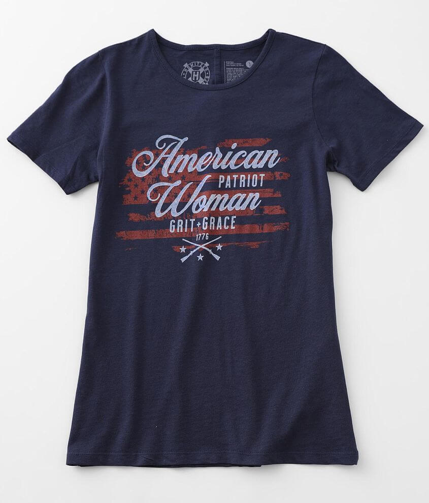 Howitzer Patriot Woman T-Shirt - Women's T-Shirts in Athletic Navy | Buckle