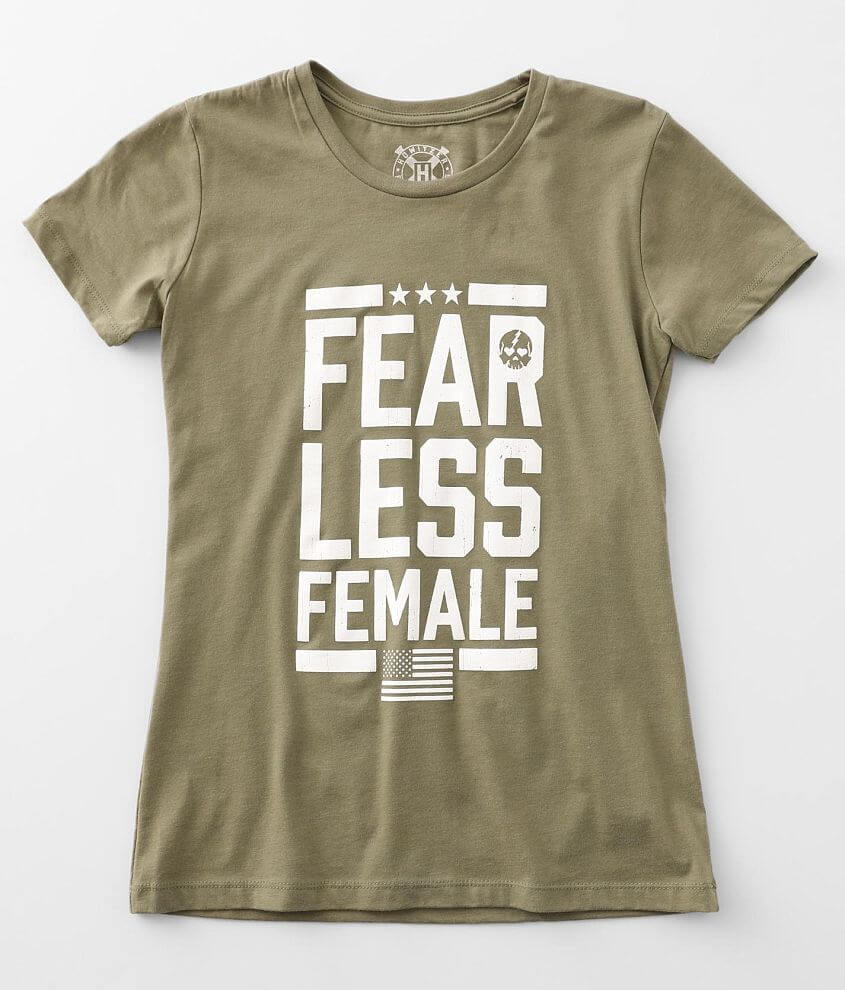 Howitzer Fearless Female T-Shirt front view