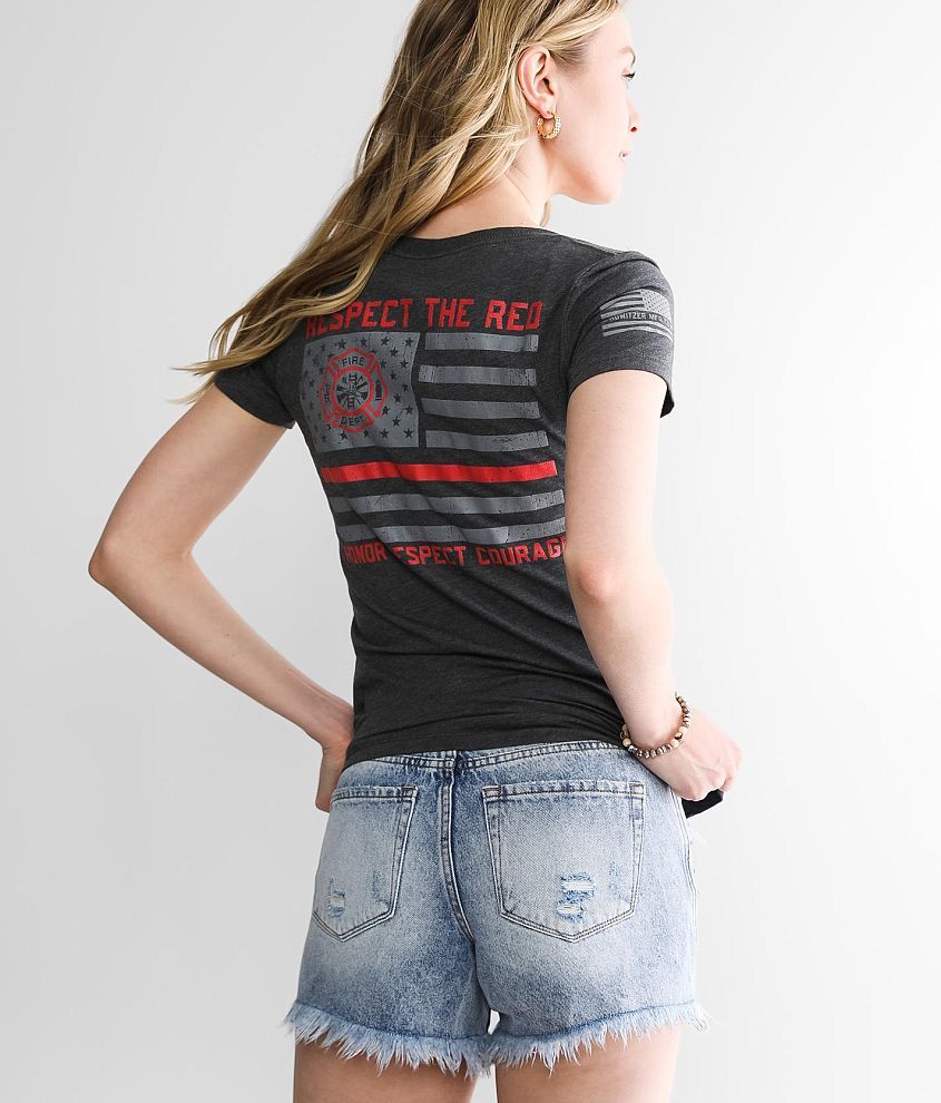 Howitzer Respect Courage T-Shirt front view