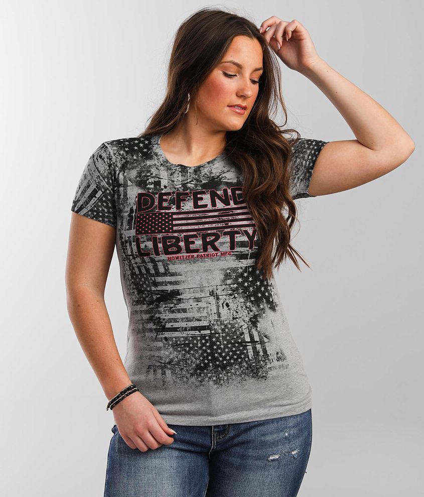 Howitzer Defend Liberty T-Shirt front view