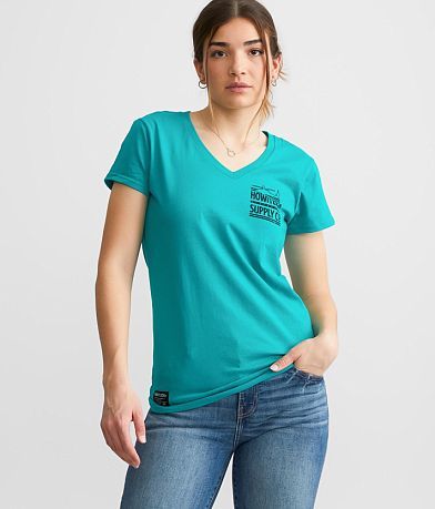 T-Shirts for Women - Turquoise | Buckle
