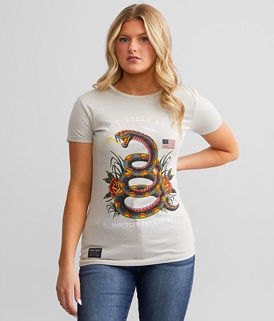 Howitzer Tattoo Tread T-Shirt front view