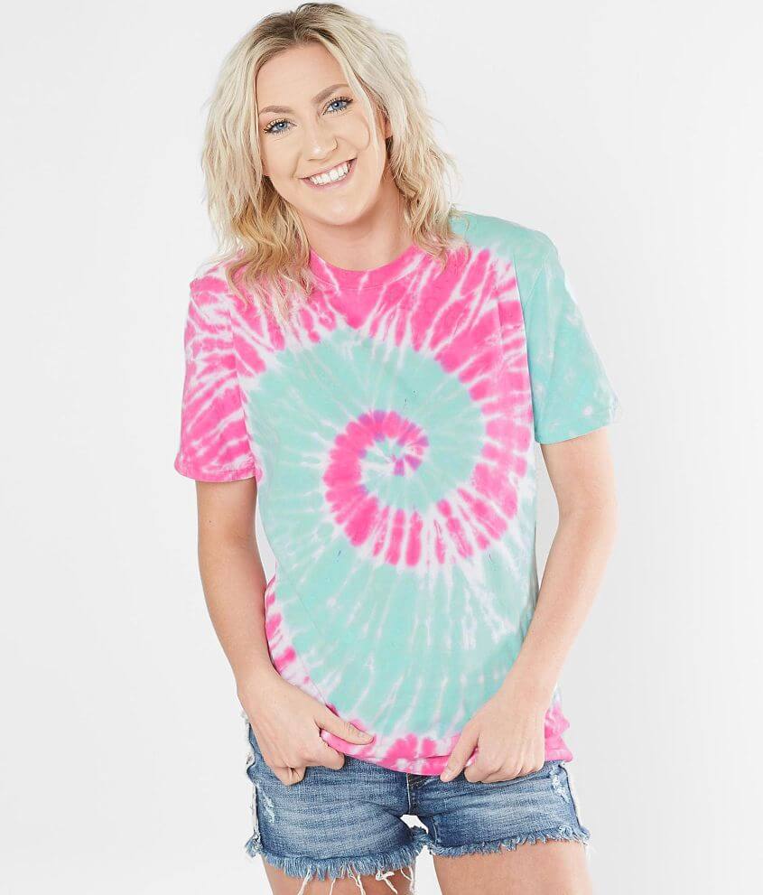 The Dye House Spiral T-Shirt front view