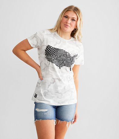 Howitzer Pledge Camo T-Shirt front view