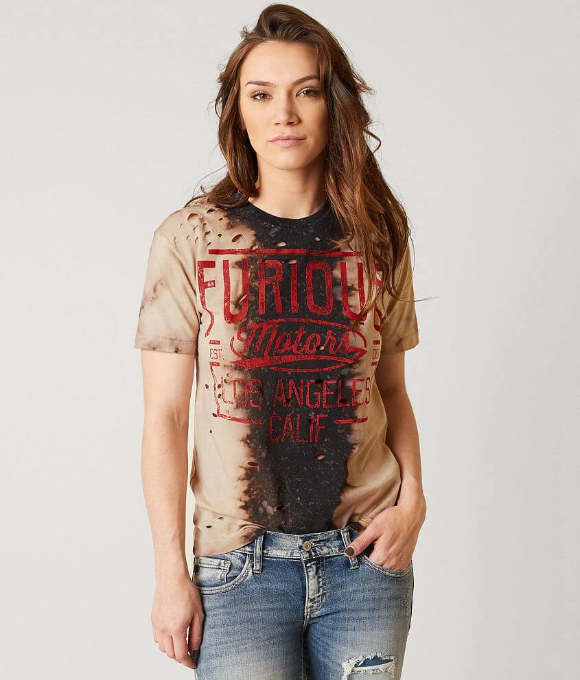 Affliction Fast & Furious LA Motors T-Shirt front view