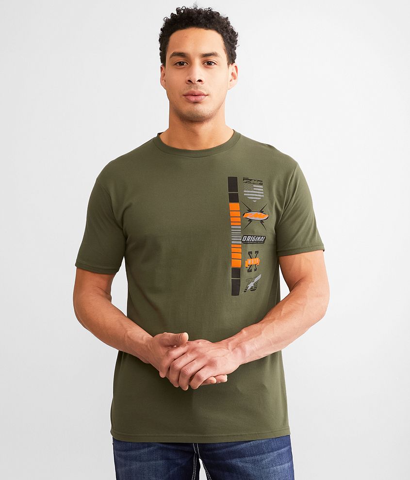 FMF Badge Flag T-Shirt front view